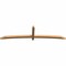 Ekena Millwork Bellingham Timber Gable Bracket, Western Red Cedar, 108"W x 27"H x 3 1/2"D x 3 1/2"F, 6/12 Pitch GBW108X27X0404BEL00SWR - alternate 3